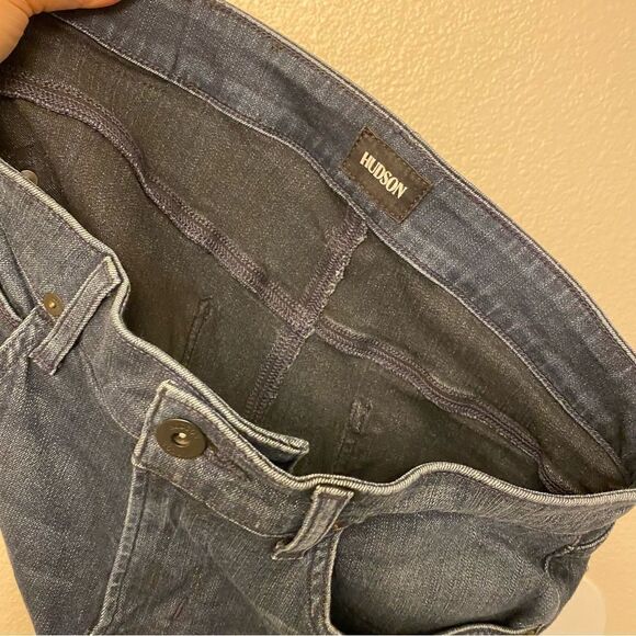 Hudson mens BLAKE SLIM STRAIGHT M2752DFM Hall designer jeans -31x33 - Picture 6 of 13